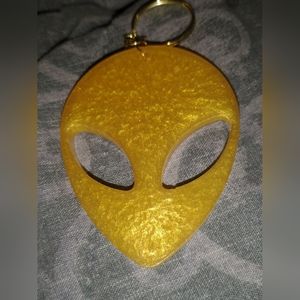 Large Alien keychain